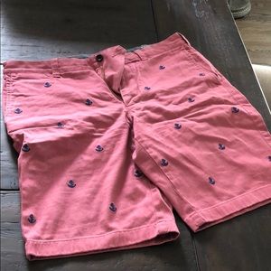 J. Crew Men’s Flat Front Stretch Shorts Size 33